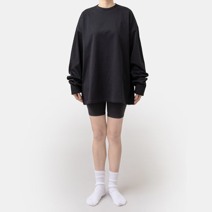 'big LS tee' black