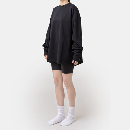 'big LS tee' black