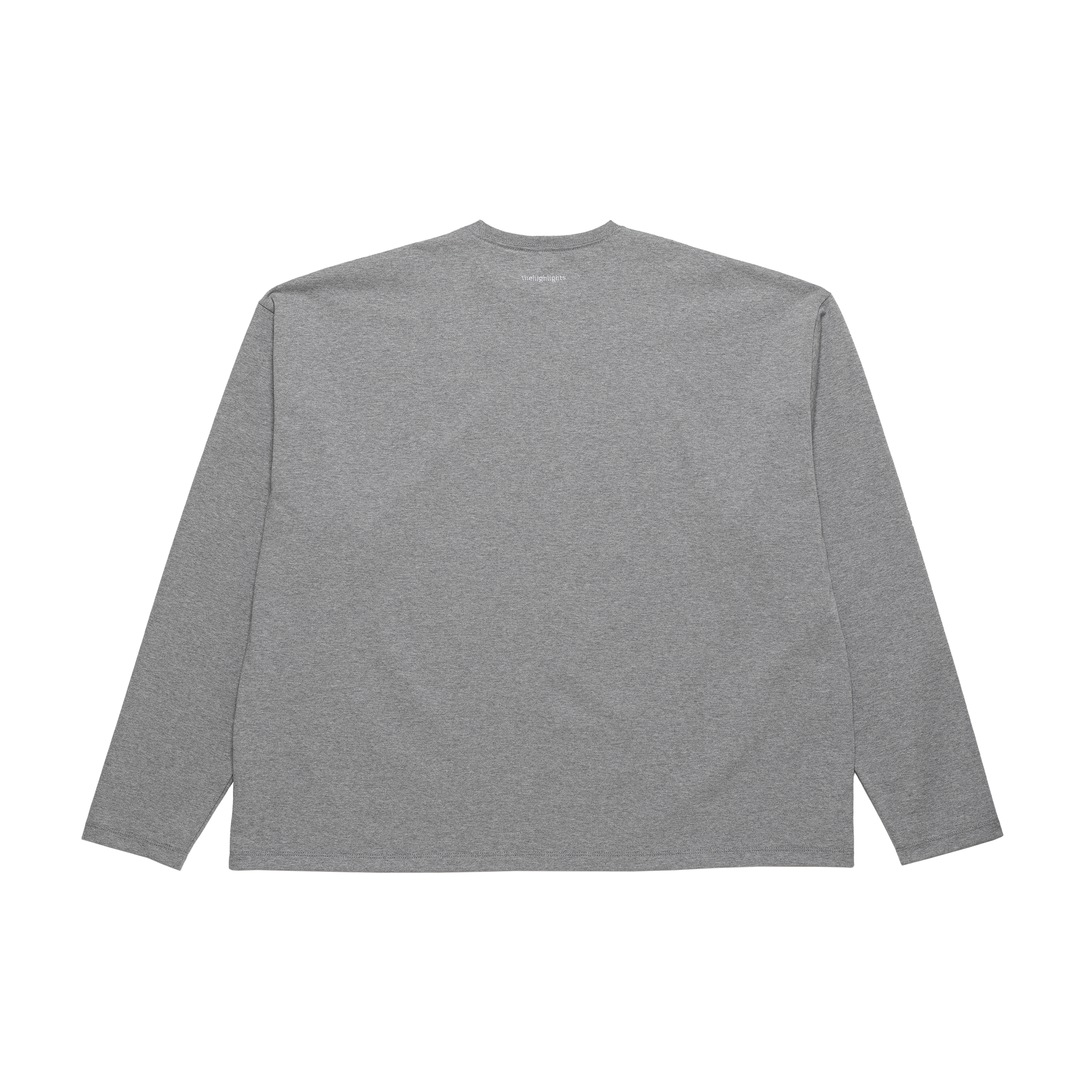 'big LS tee' gray