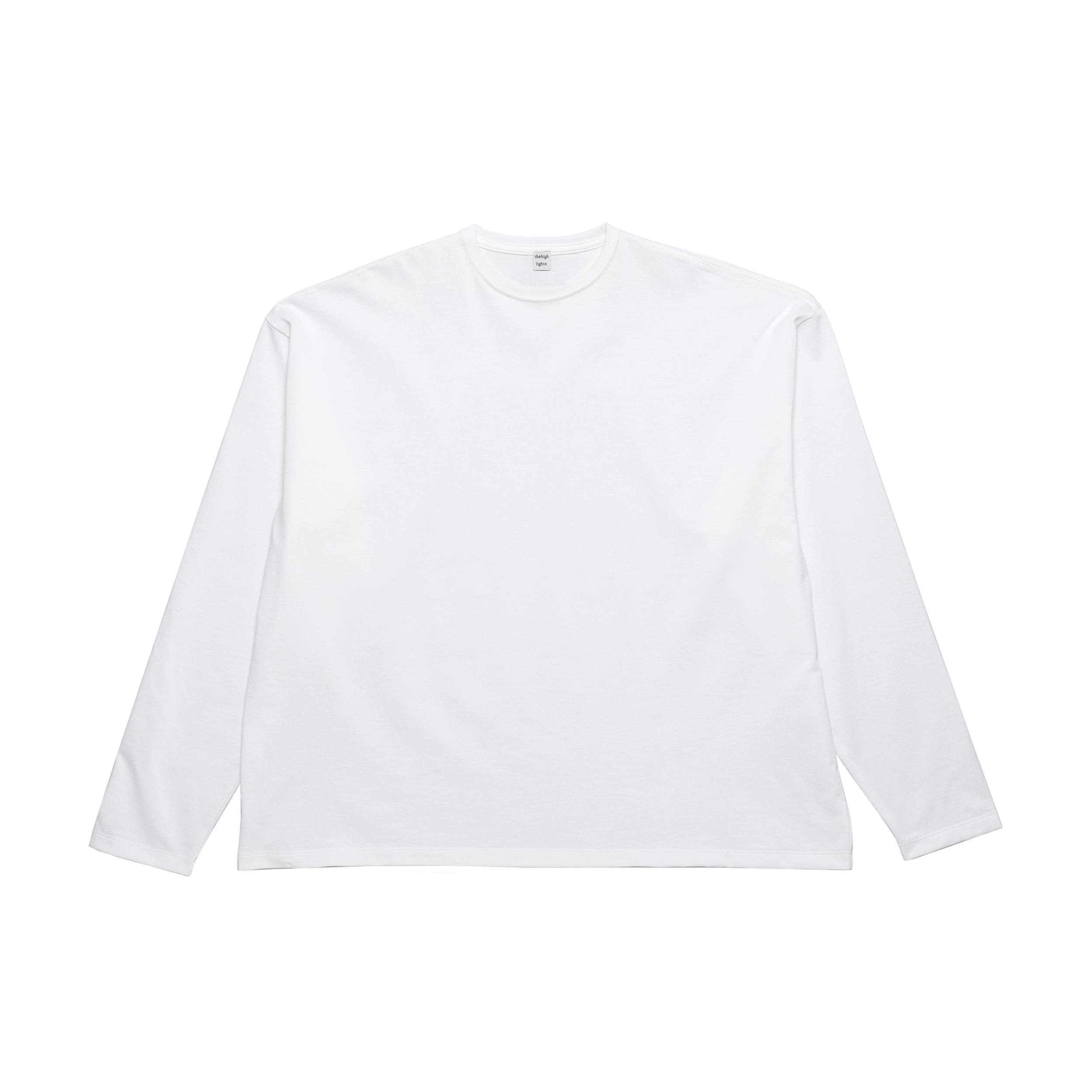 'big LS tee' white