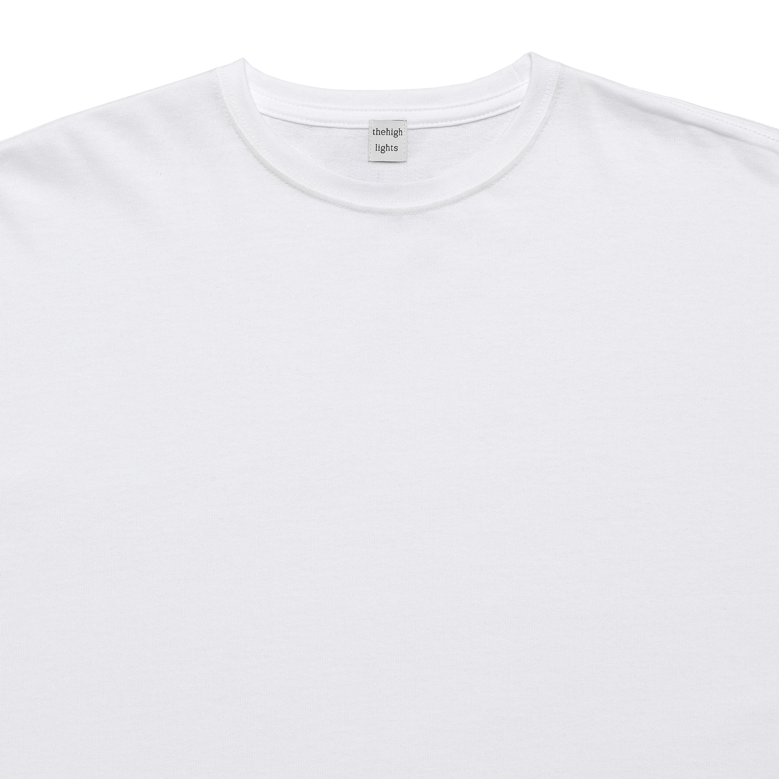 'big LS tee' white