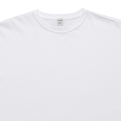 'big LS tee' white