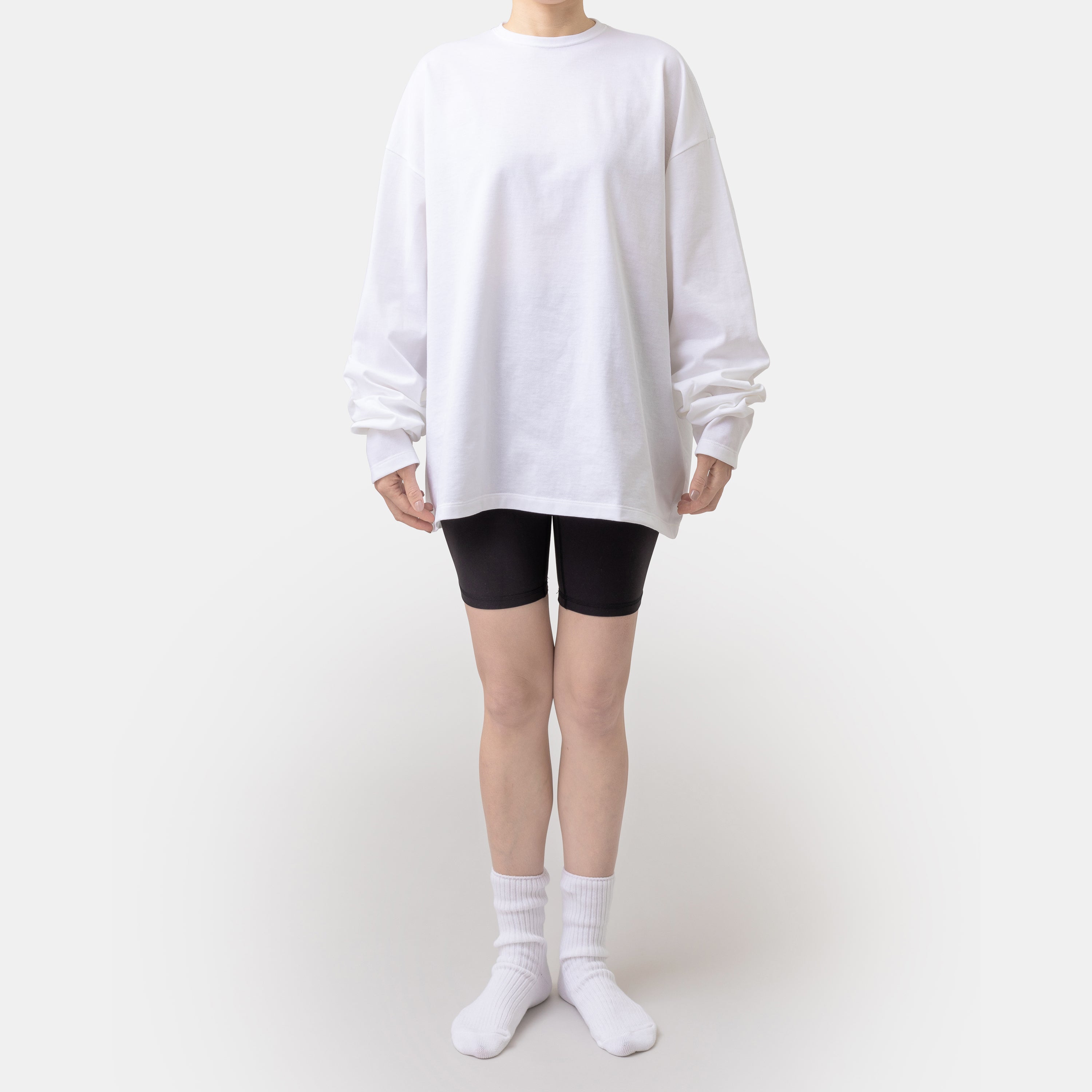 公式サイト完売【thehighlights】'big LS tee' white big LS tee' white – thehighlights