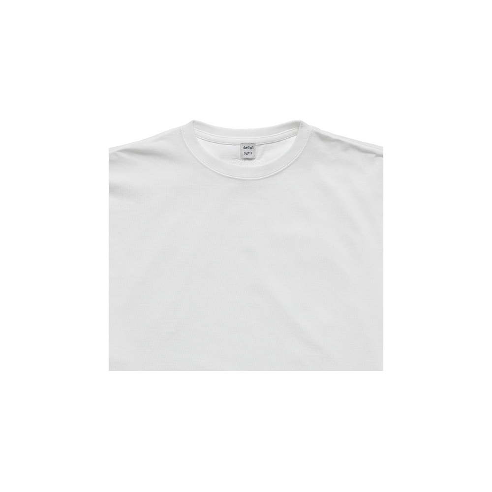 'big LS tee' white