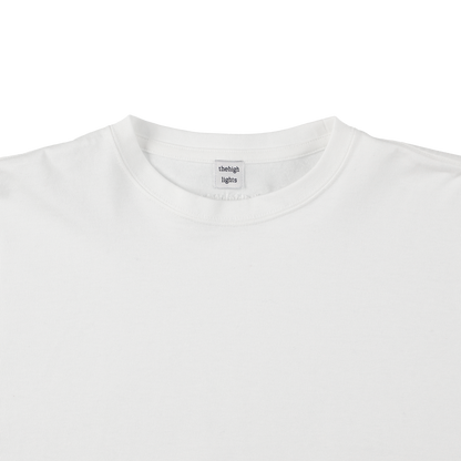 'big LS tee' white