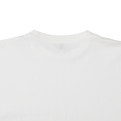 'big LS tee' white