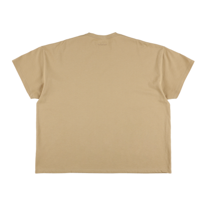 'big tee' beige