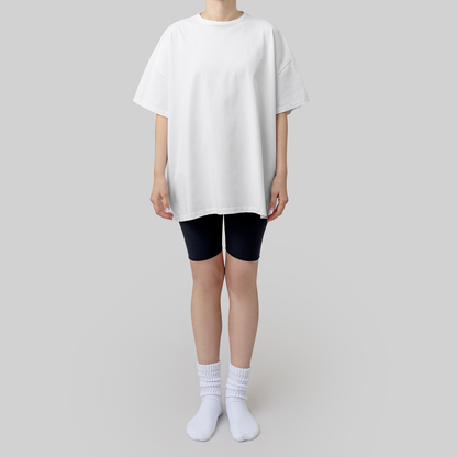 'big tee' white