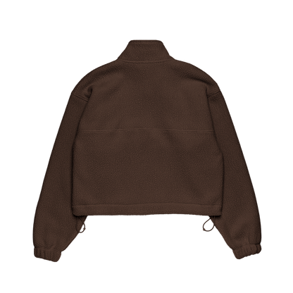 boa 'fleece' set-up brown