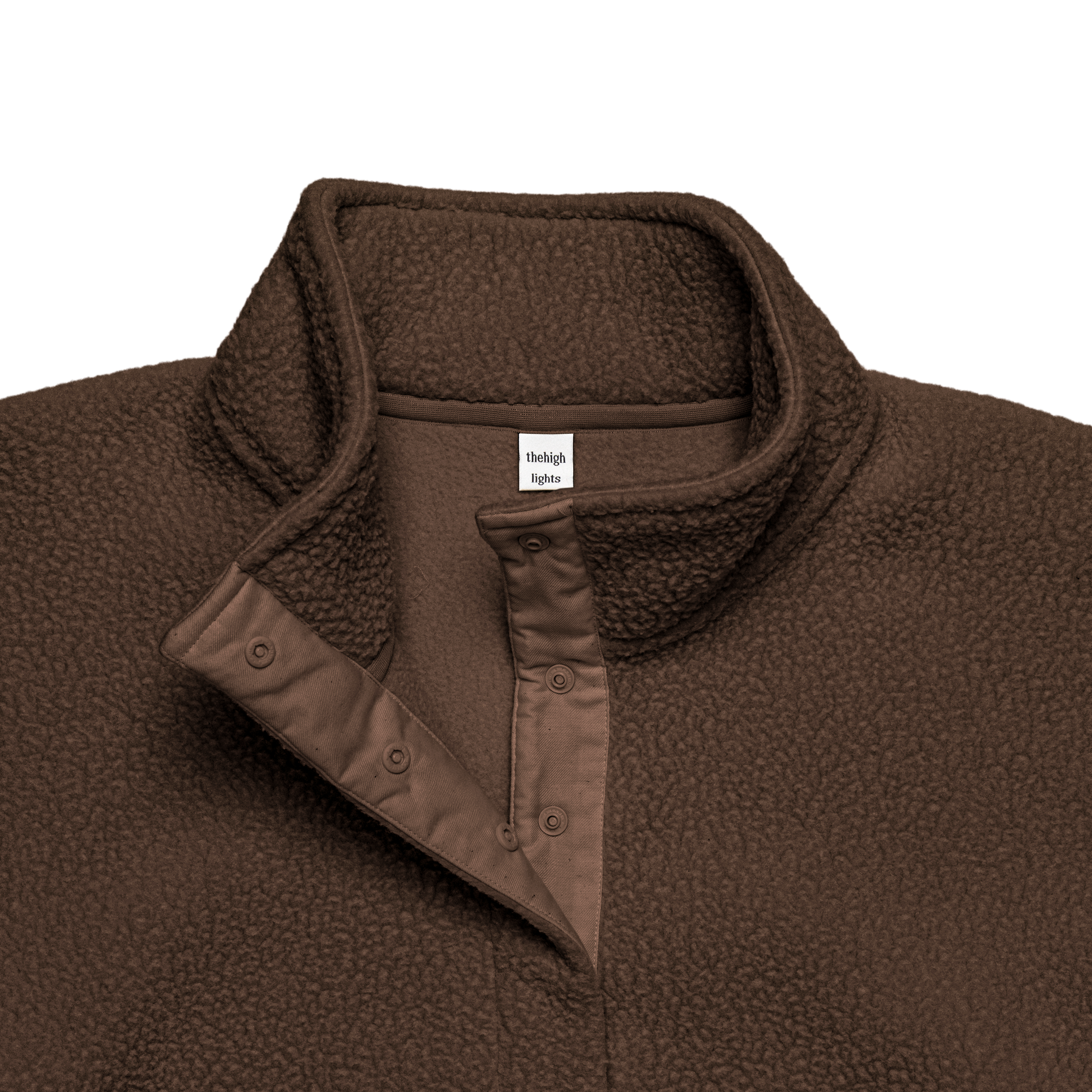 boa 'fleece' set-up brown