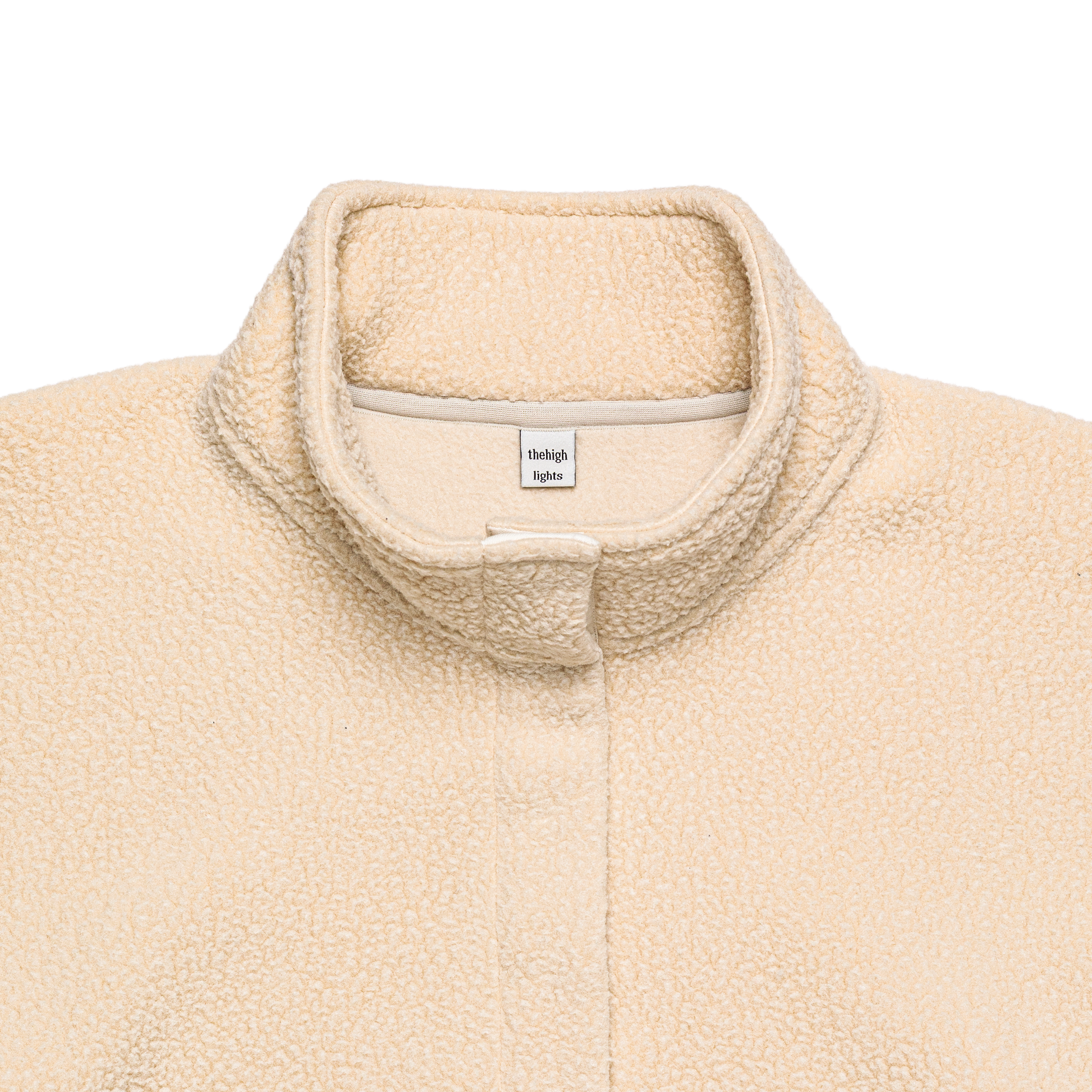 boa 'fleece' set-up few beige