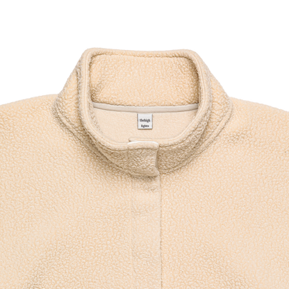 boa 'fleece' set-up few beige