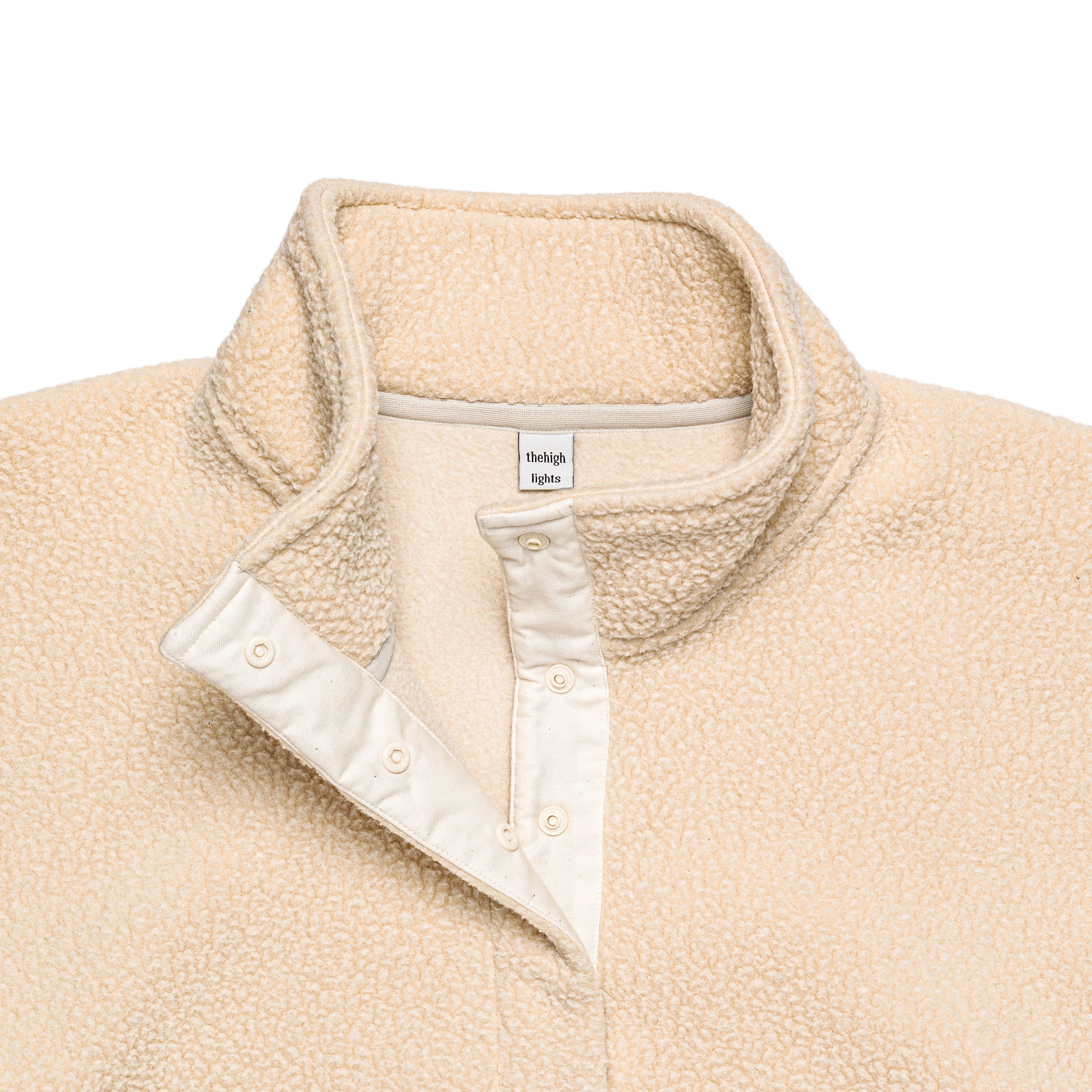 boa 'fleece' set-up few beige