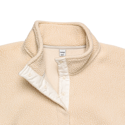 boa 'fleece' set-up few beige