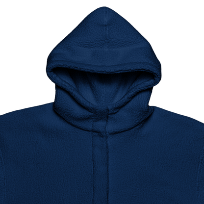 boa 'fleece' hoodie navy