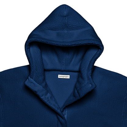 boa 'fleece' hoodie navy