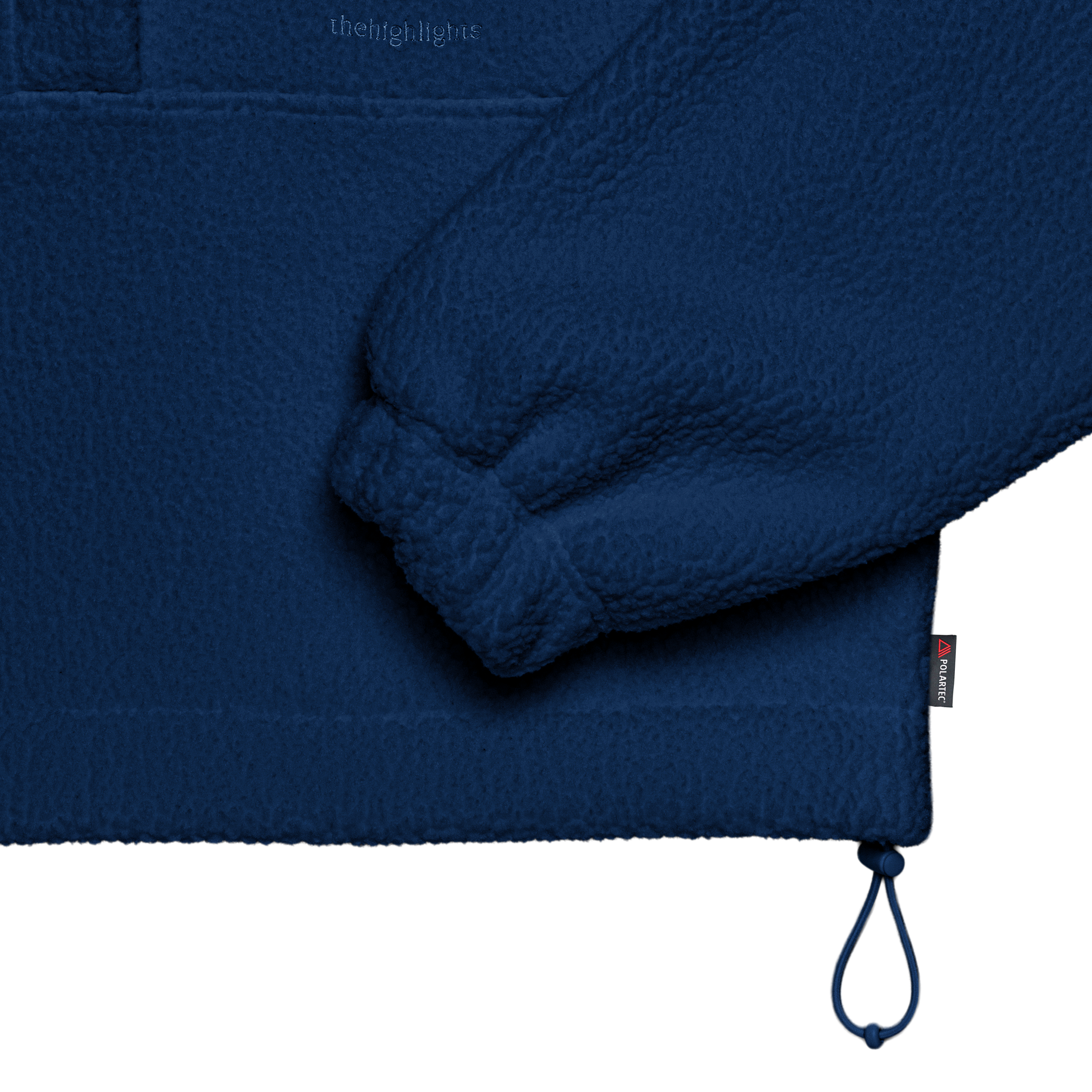 boa 'fleece' hoodie navy