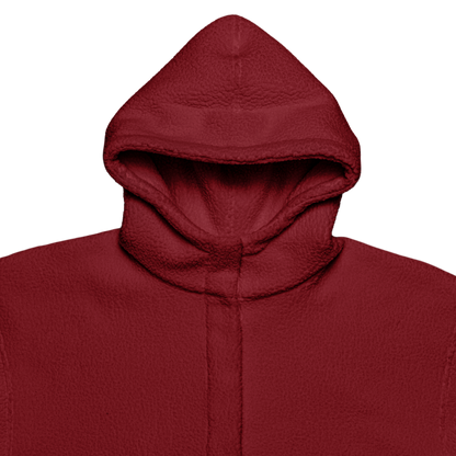 boa 'fleece' hoodie red