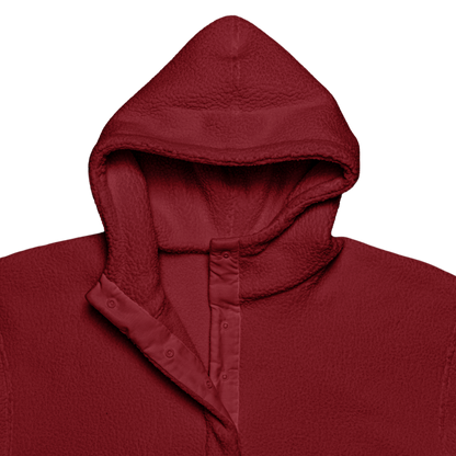 boa 'fleece' hoodie red