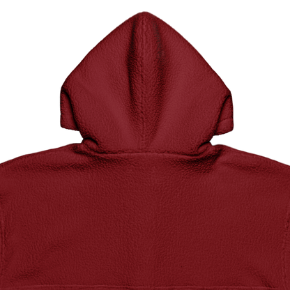 boa 'fleece' hoodie red
