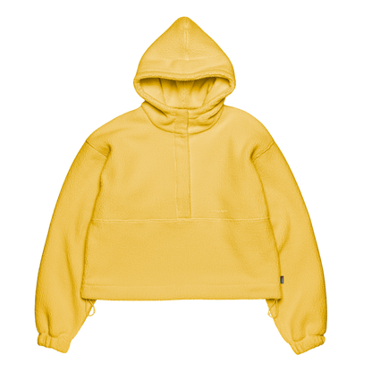 boa 'fleece' hoodie yolk