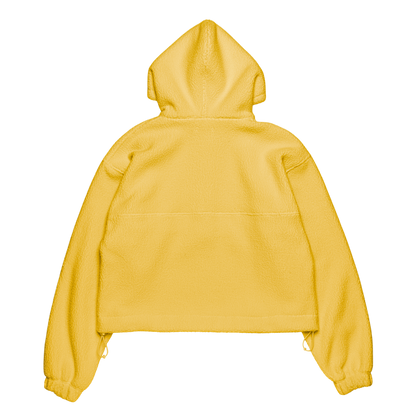 boa 'fleece' hoodie yolk