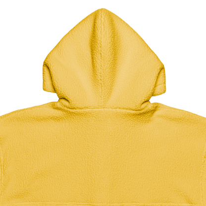 boa 'fleece' hoodie yolk