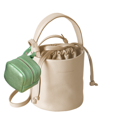 'bot' metallic green silver