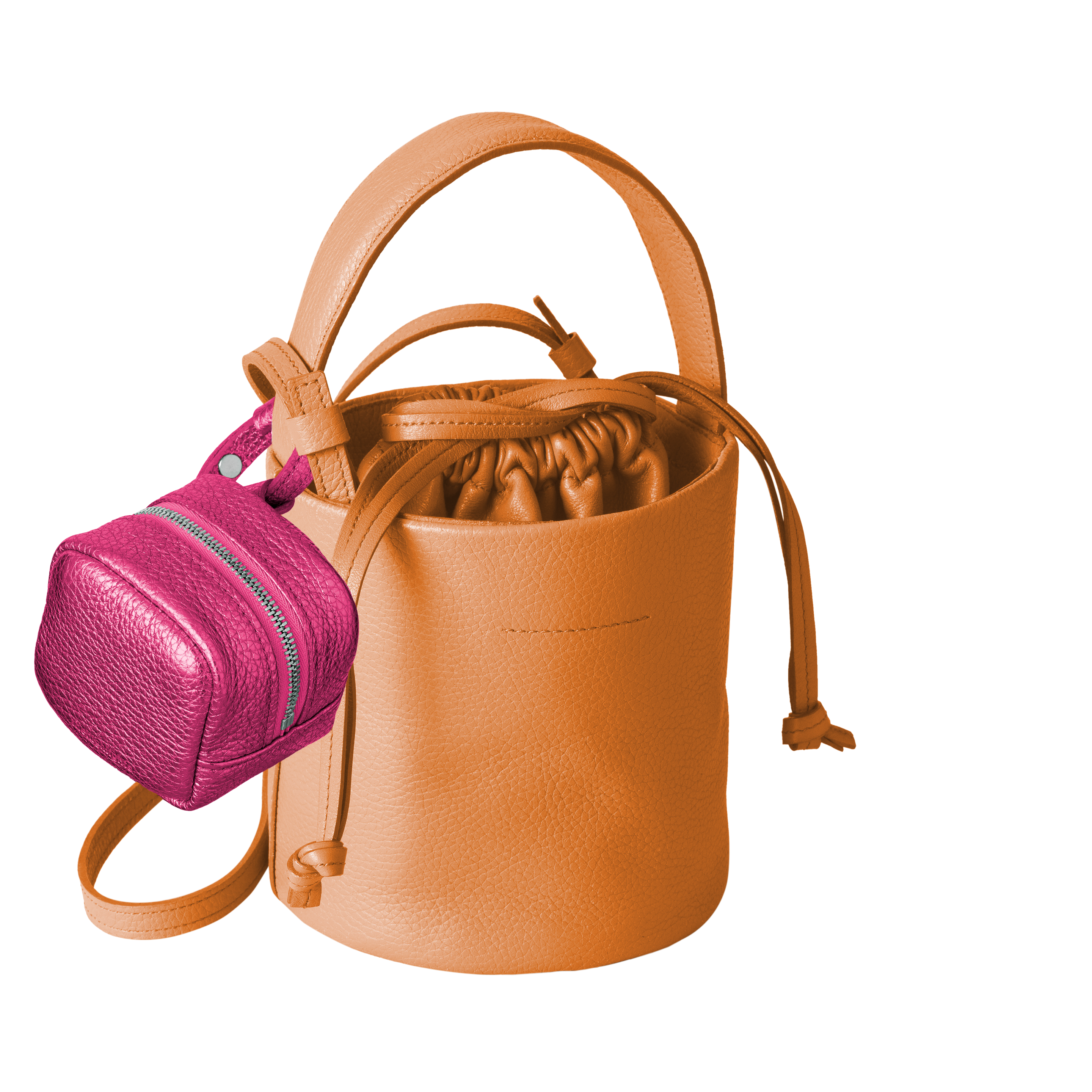 'bot' metallic pink silver