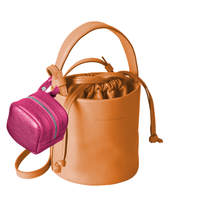 'bot' metallic pink silver