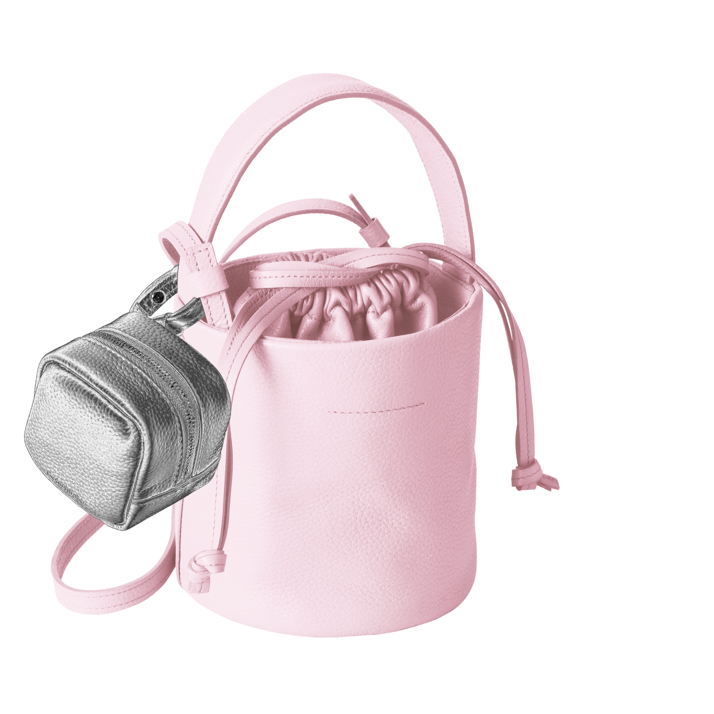 'bot' metallic silver