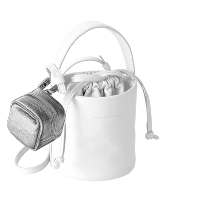 'bot' metallic silver