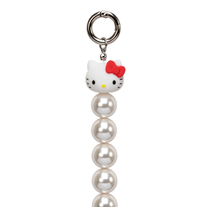 bubble 'strap' white beads × HELLO KITTY