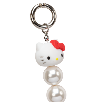 bubble 'strap' white beads × HELLO KITTY