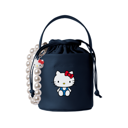 bubble 'strap' white beads × HELLO KITTY