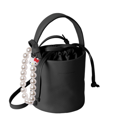 bubble 'strap' white beads × HELLO KITTY