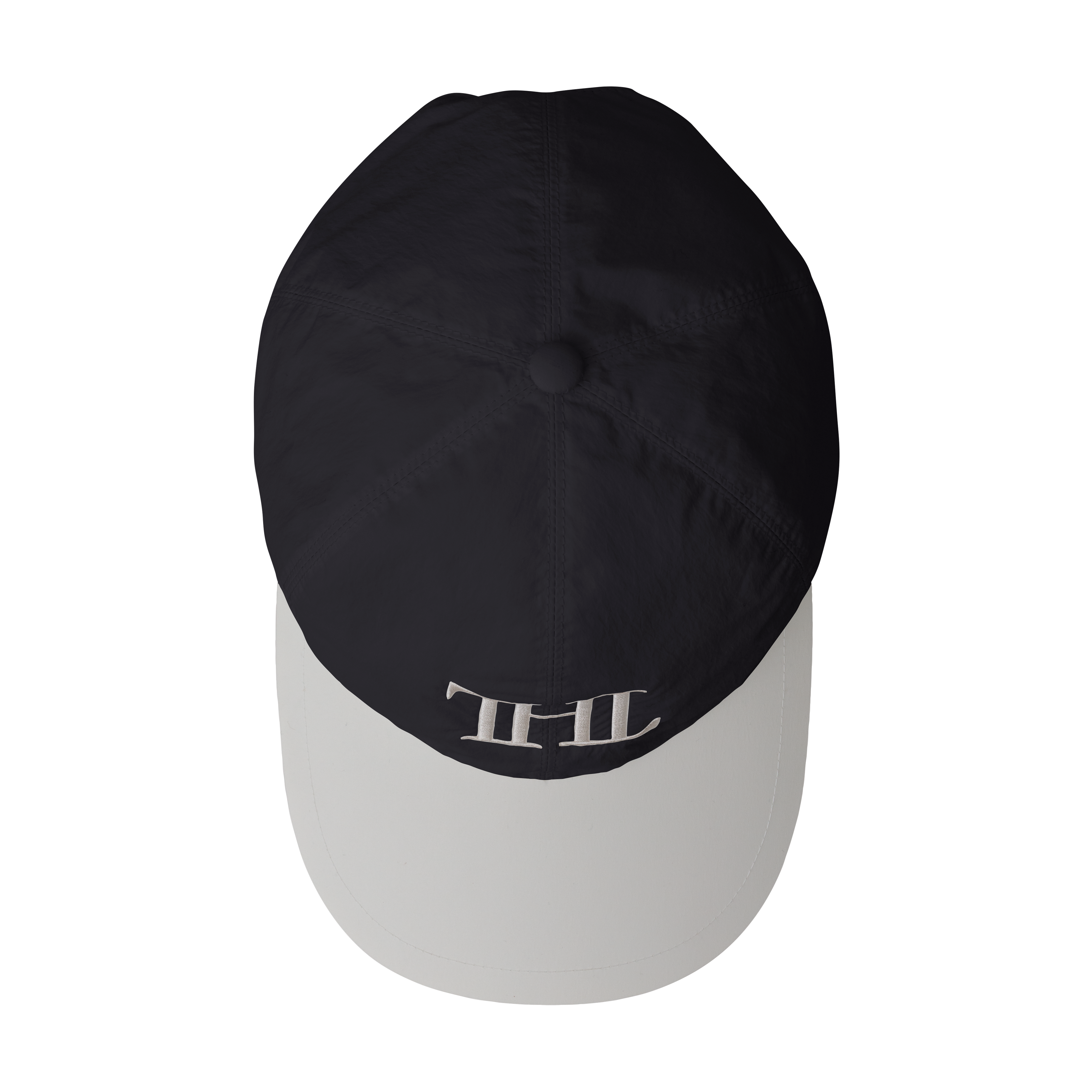 soft 'cap' black/white