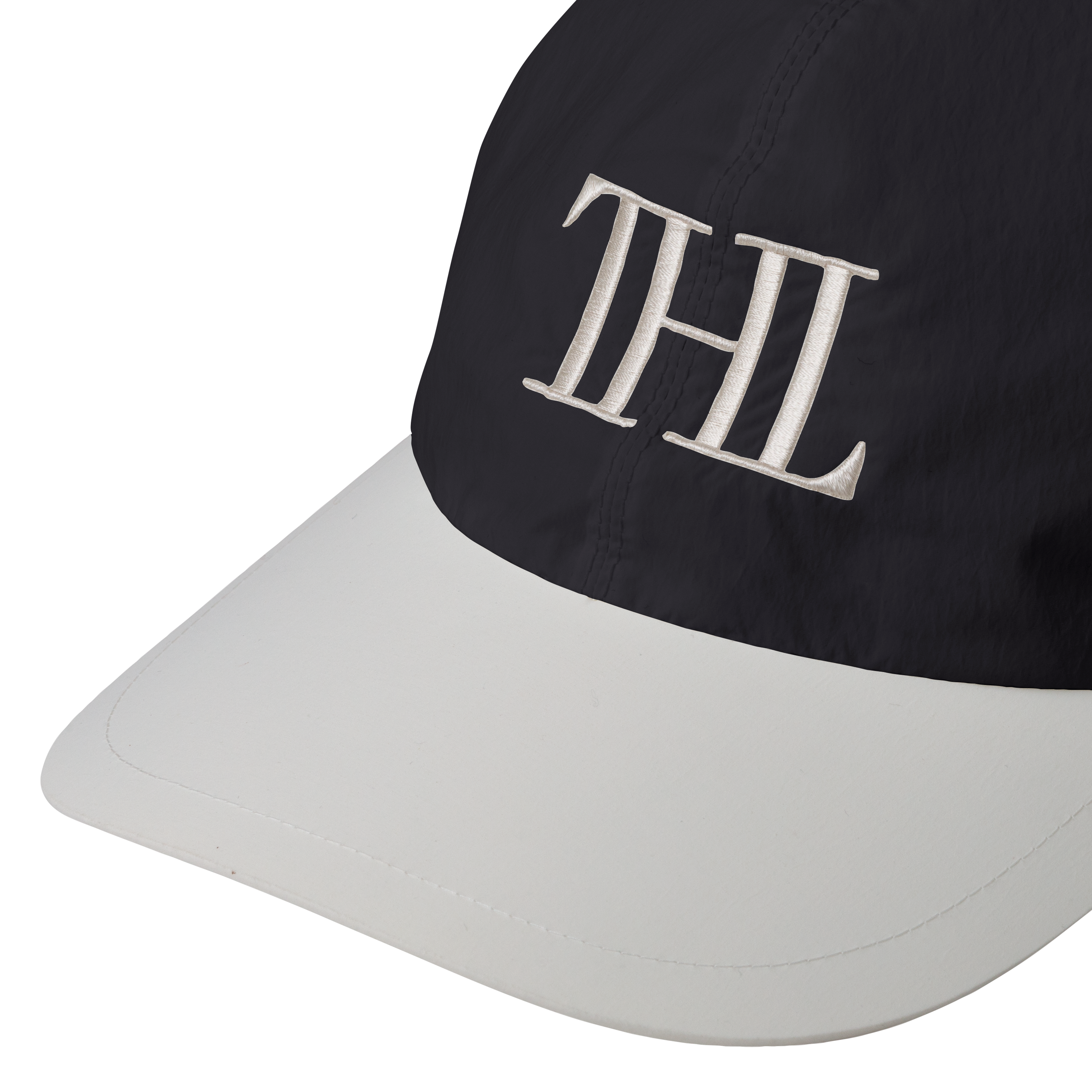 soft 'cap' black/white