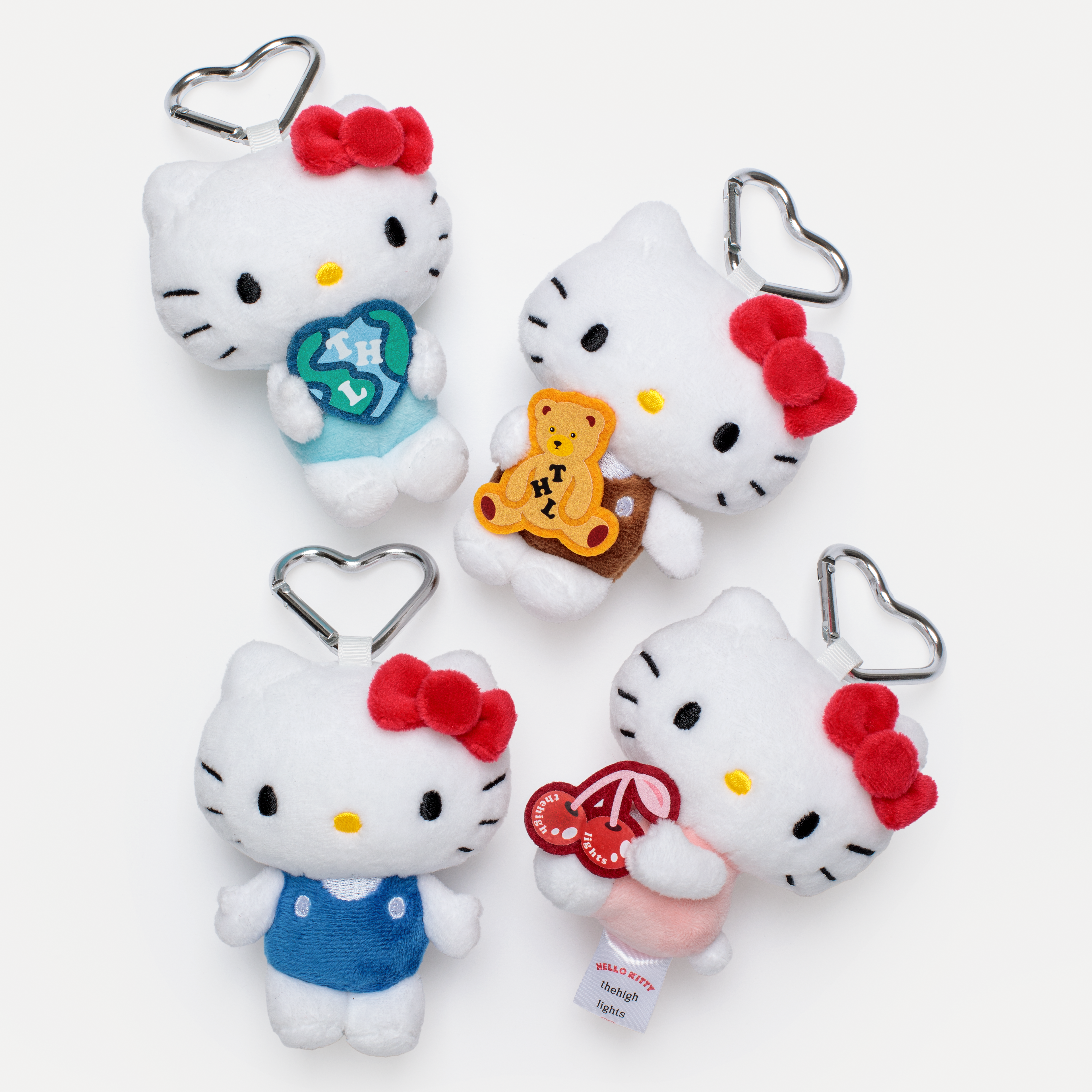 soft-toy 'charm' cherry × HELLO KITTY