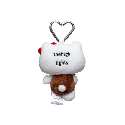 soft-toy 'charm' teddy × HELLO KITTY