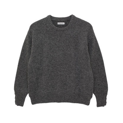 ‘knit’ chunky charcoal gray