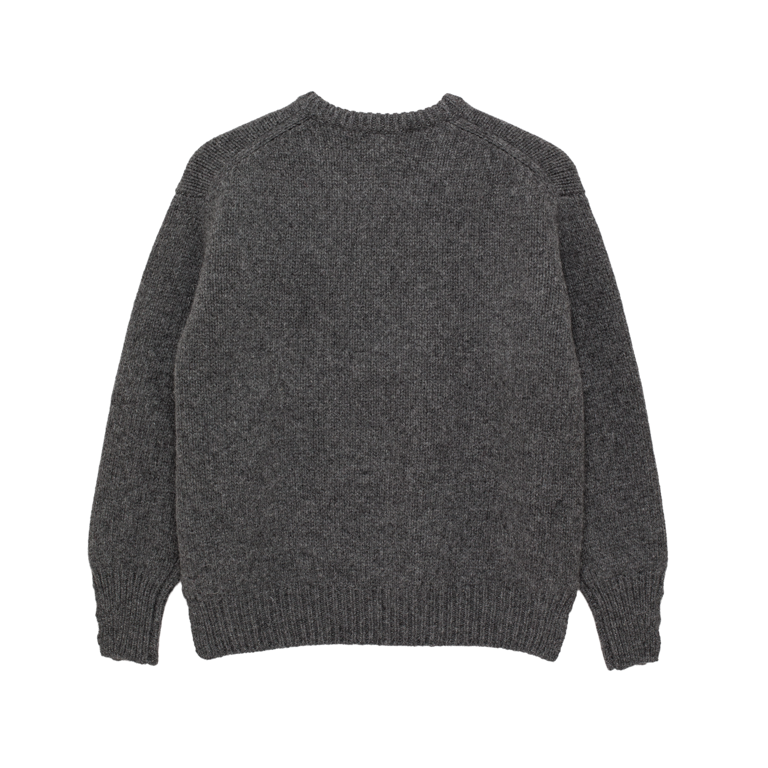 ‘knit’ chunky charcoal gray