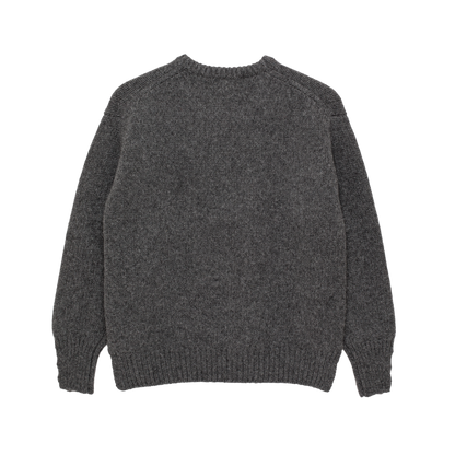 ‘knit’ chunky charcoal gray