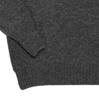 ‘knit’ chunky charcoal gray