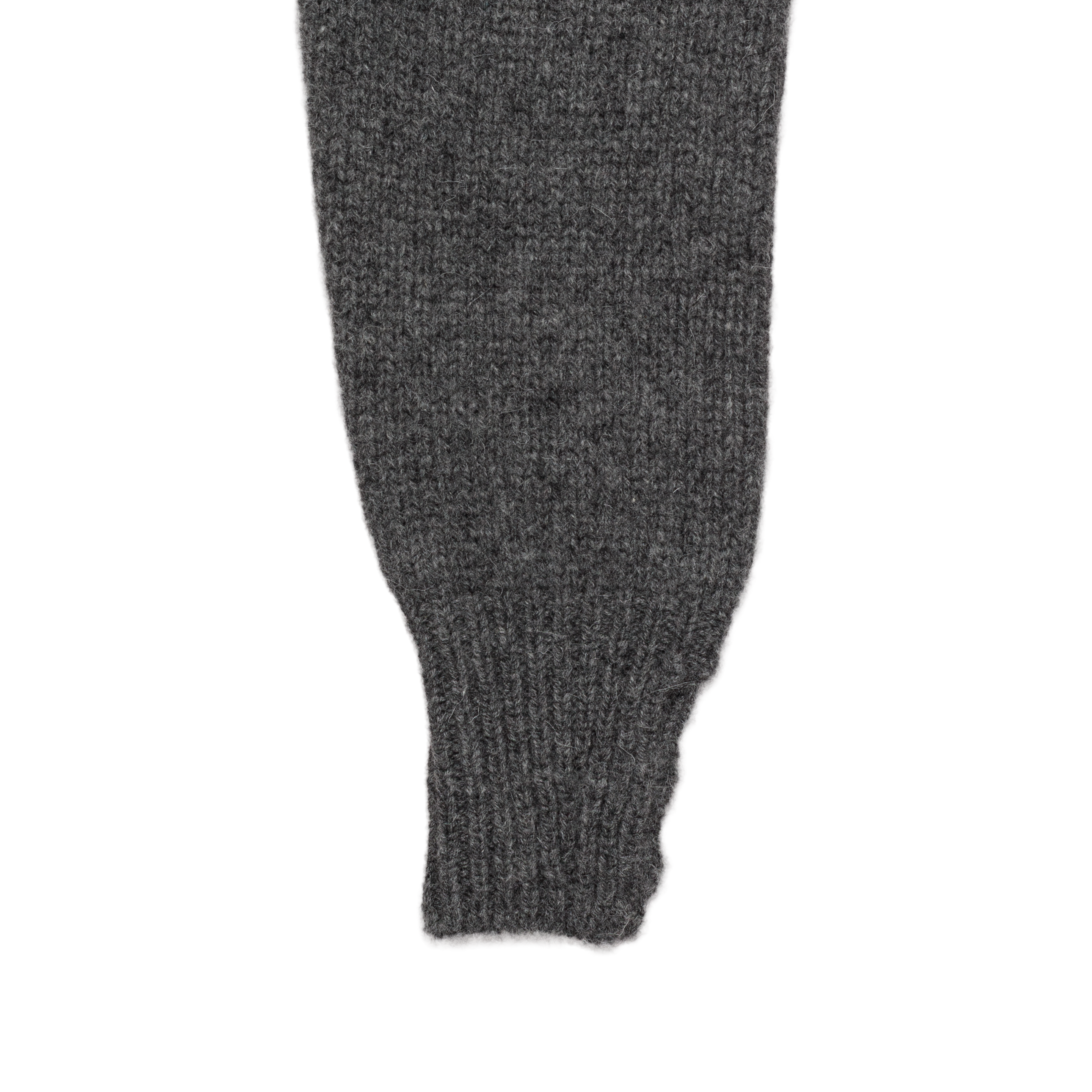 ‘knit’ chunky charcoal gray