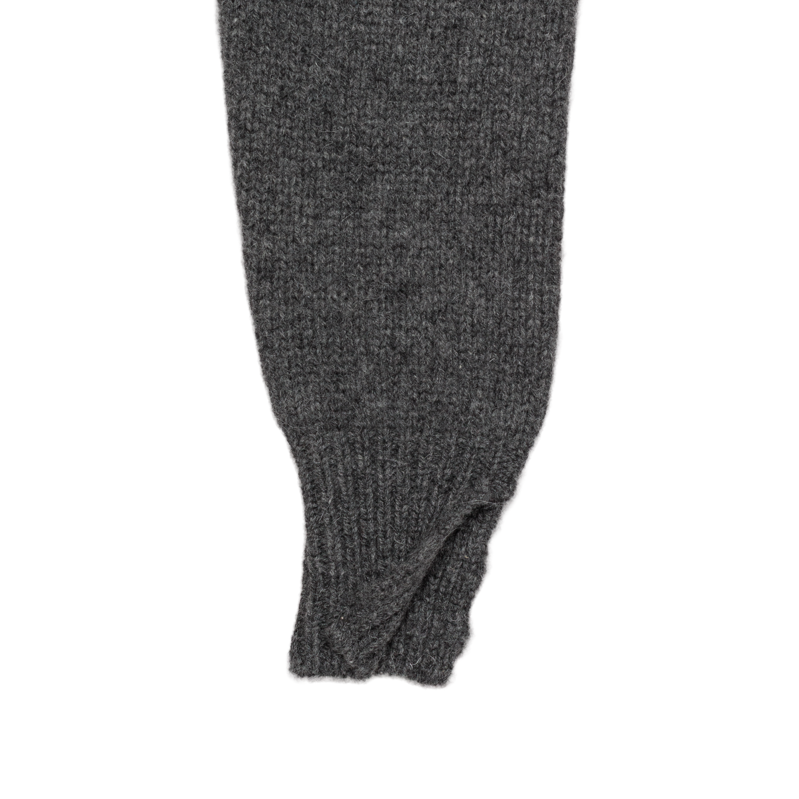 ‘knit’ chunky charcoal gray