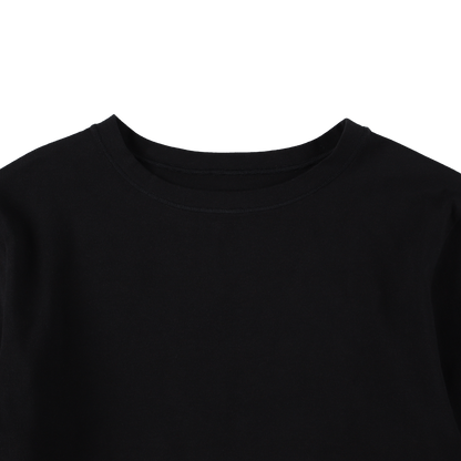 'compact LS tee' black