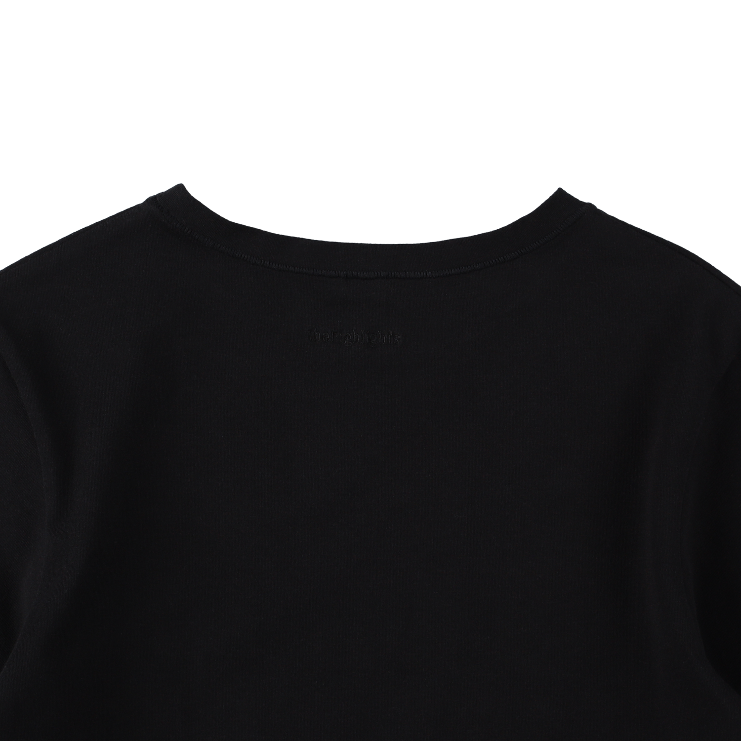 'compact LS tee' black