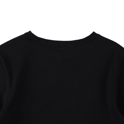 'compact LS tee' black
