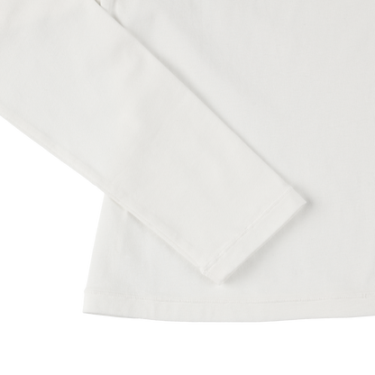 'compact LS tee' white